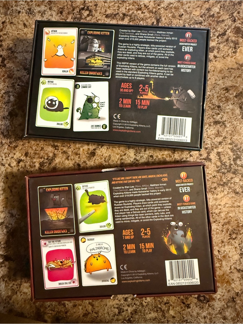 Exploding Kittens Card Games - Picture 2 of 2